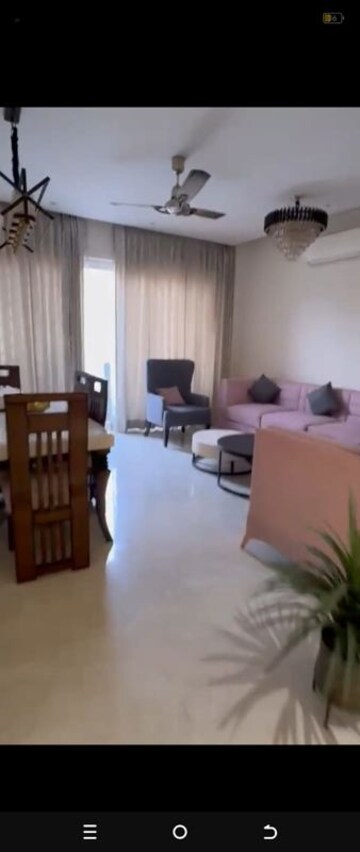 Living Room in 3 BHK Apartment at East Of Kailash – for Sale