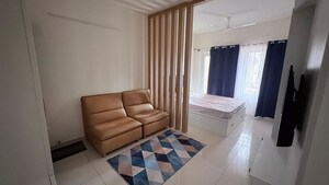 Living Room in Studio Apartment at Provident Capella, Whitefield – for Rent