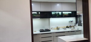 Kitchen in 3 BHK Apartment at Goyal Orchid Greenfield, Bopal – for Rent