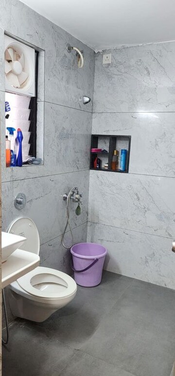 Bathroom in 3 BHK Apartment at Goyal Orchid Greenfield, Bopal – for Sale