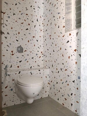 Bathroom in 1 BHK Apartment at Raunak Residency Thane, Pokhran Road No One – for Rent