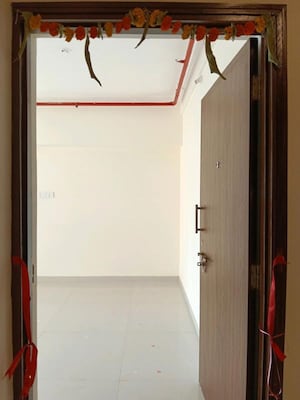 Building Lobby in 1 BHK Apartment at Raunak Residency Thane, Pokhran Road No One – for Rent