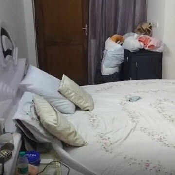 Bedroom in 2 BHK Builder Floor at Lajpat Nagar I – for Rent