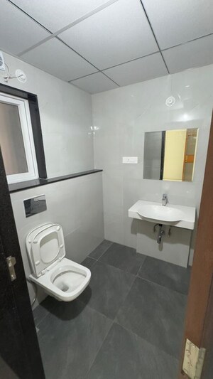 Bathroom in 3 BHK Apartment at My Home Sayuk, Tellapur – for Rent