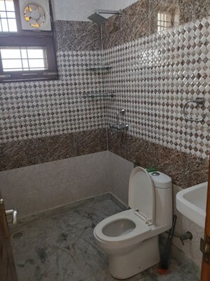 Bathroom in 3 BHK Builder Floor at Ansal Plaza Sector-23, Sector 23 – for Rent