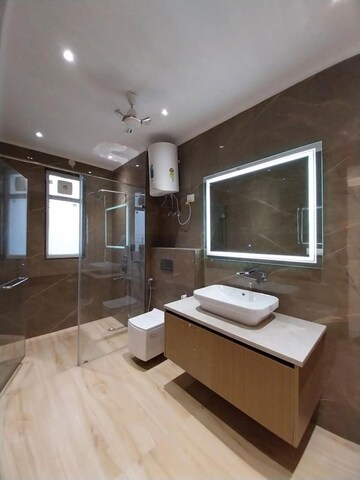 Kitchen in 4 BHK Builder Floor at Sushant Lok I – for Sale