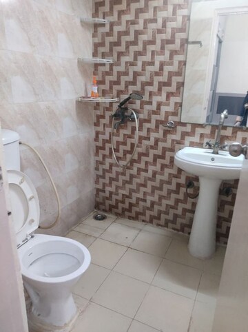 Bathroom in 2 BHK Apartment at Gaur City 6th Avenue, Sector 4 Greater Noida – for Rent