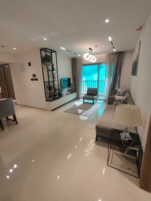 Living Room in 2 BHK Apartment at Mundhwa – for Sale