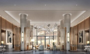 Building Lobby in 3 BHK Apartment at Godrej Horizon Wadala, Wadala – for Sale