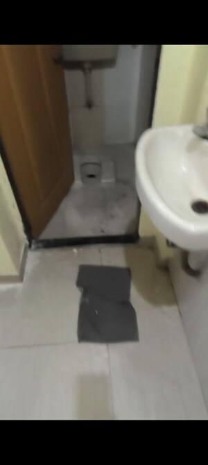 Bathroom in 1 BHK Apartment at Ajeet Galaxy, Kharghar Sector 30 – for Rent
