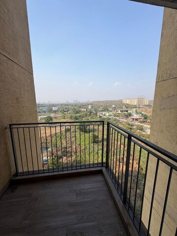 Balcony in 1 BHK Apartment at Lodha Palava City Lakeshore Greens, Dombivli East – for Rent