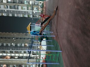 Staircase in 2 BHK Apartment at Siddharth Vihar – for Sale