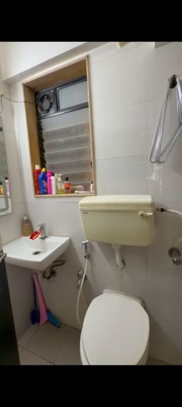 Bathroom in 2 BHK Apartment at Tilak Nagar – for Rent