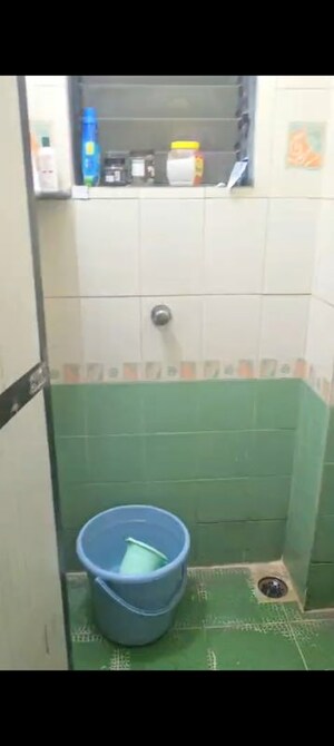 Bathroom in 1 BHK Apartment at Balaji Sakshi Apartment, Sector 14 Belapur – for Rent