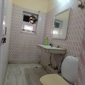 Bathroom in 1 RK Builder Floor at Malviya Nagar – for Rent