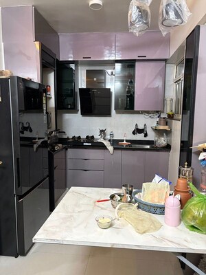 Kitchen in 2 BHK Apartment at Gardenia Crest, Sus – for Rent