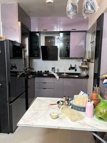 Kitchen in 2 BHK Apartment at Gardenia Crest, Sus – for Rent