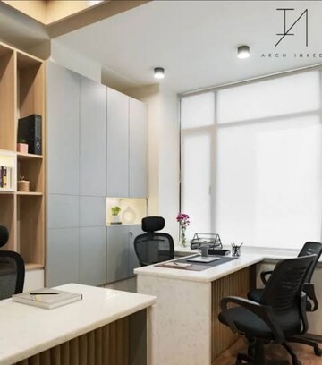 Team Area in  Office Space at Majestic Omnia, Sector 4 – for Rent