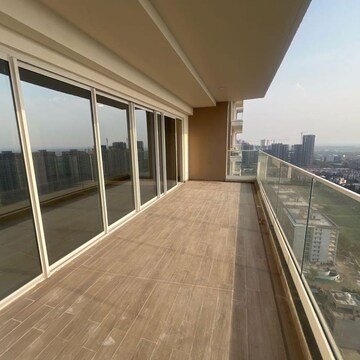 Balcony in 4 BHK Apartment at Kalpataru Vista, Sector 128 – for Rent
