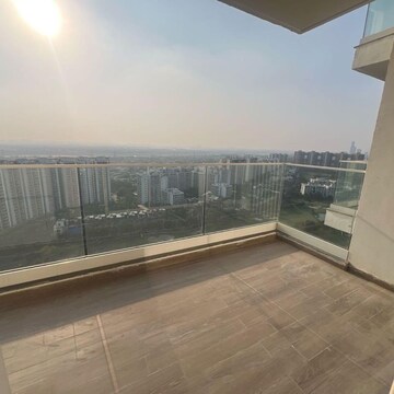 Balcony in 4 BHK Apartment at Kalpataru Vista, Sector 128 – for Rent