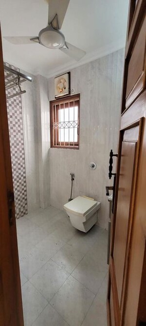 Bathroom in 3 BHK Builder Floor at Chittaranjan Park – for Rent