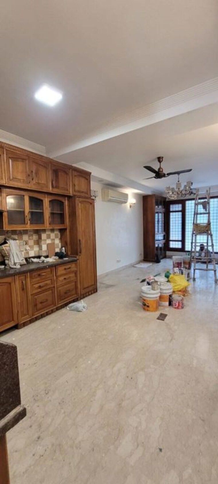 Kitchen, chittaranjan park 3 Bedroom 1400 Sq.Ft. Builder Floor In Chittaranjan Park Delhi 10027815