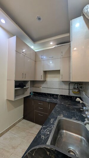 Kitchen in 3 BHK Builder Floor at Indrapuram – for Rent