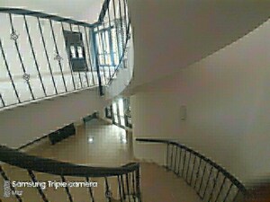 Staircase in 4 BHK Apartment at Ncc Misty woods, Yelahanka – for Rent