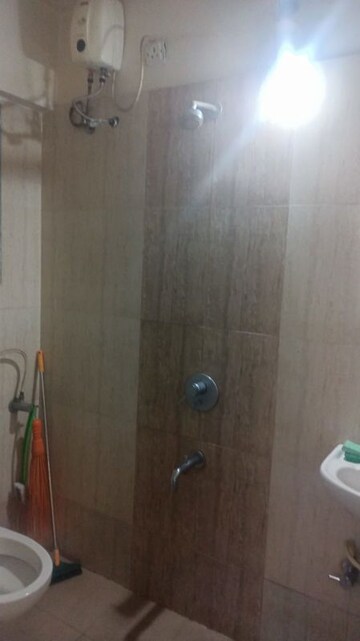 Bathroom in 2 BHK Apartment at Shreeji Vraj Bhoomi, Brahmand – for Rent