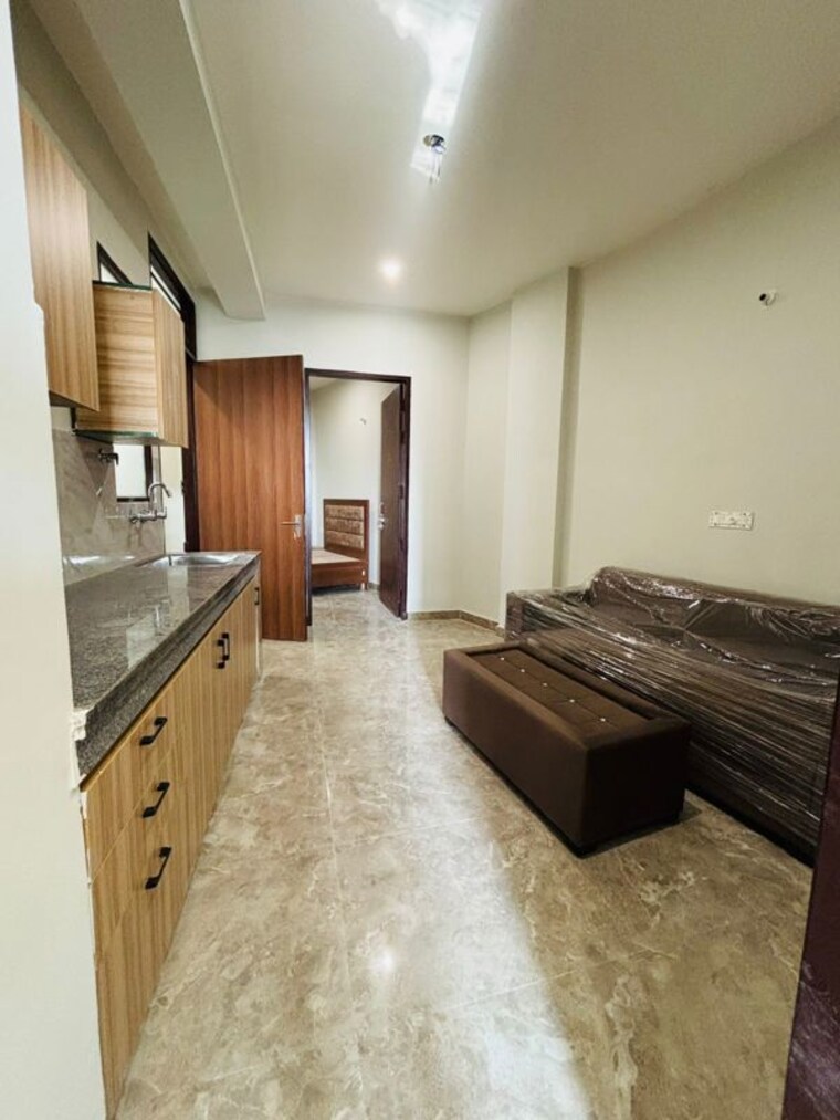 Kitchen, ardee-mall 1 Bedroom 650 Sq.Ft. Builder Floor In Sector 52 Gurgaon 10027820