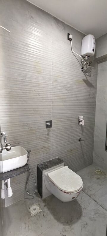 Bathroom in 1 BHK Apartment at Alamdar The Auro, Lower Parel – for Rent