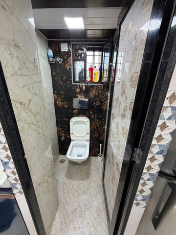 Attached Bathroom in 1 BHK Apartment at MHADA Prakash Cotton Mill, Lower Parel – for Rent