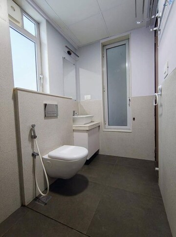 Bathroom in 2 BHK Apartment at Piramal Vaikunth, Balkum Pada – for Rent
