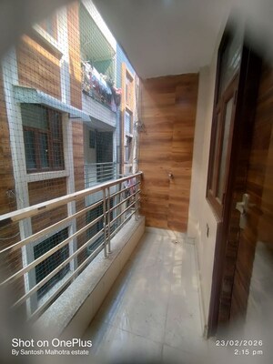 Balcony in 2 BHK Builder Floor at Dwarka Mor – for Rent