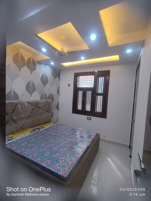 Bedroom in 2 BHK Builder Floor at Dwarka Mor – for Rent