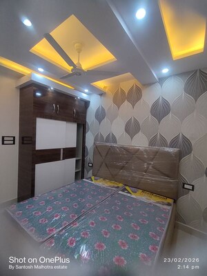 Bedroom in 2 BHK Builder Floor at Dwarka Mor – for Rent