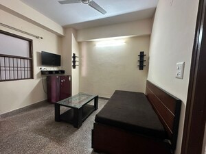 Living Room in 2 BHK Builder Floor at The Galaxy Hotel, Sector 15 – for Rent
