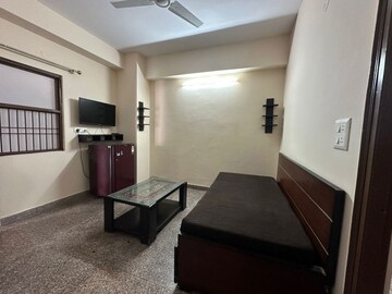 Living Room in 2 BHK Builder Floor at The Galaxy Hotel, Sector 15 – for Rent