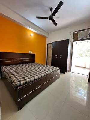 Bedroom in 2 BHK Builder Floor at The Galaxy Hotel, Sector 15 – for Rent