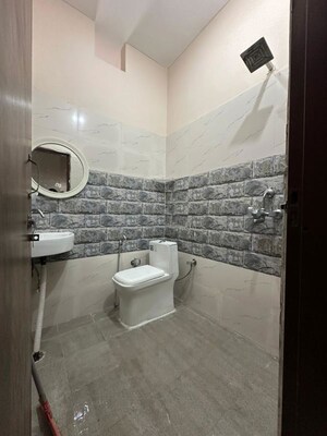 Bathroom in 2 BHK Builder Floor at The Galaxy Hotel, Sector 15 – for Rent