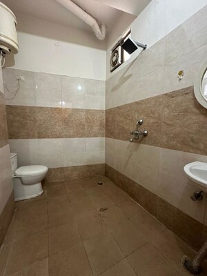 Bathroom in 2 BHK Builder Floor at The Galaxy Hotel, Sector 15 – for Rent