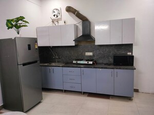 Kitchen in 2 BHK Builder Floor at Uday Arden 45, Sector 45 – for Rent