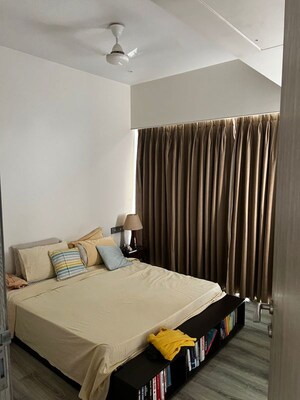 Bedroom in 3 BHK Apartment at Rustomjee Paramount, Khar West – for Rent