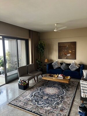 Bedroom in 3 BHK Apartment at Rustomjee Paramount, Khar West – for Rent