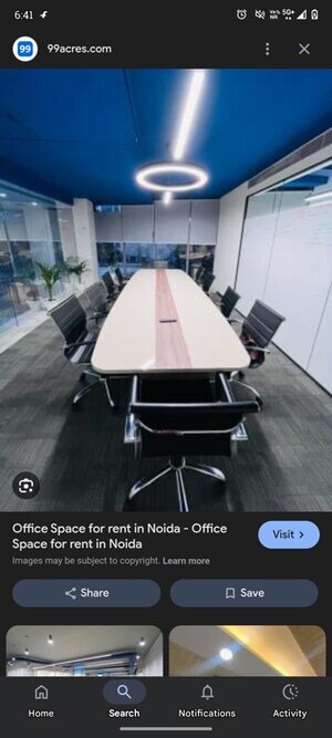 Team Area in  Office Space at Jaura Prime Boulevard, Sector 3 – for Rent