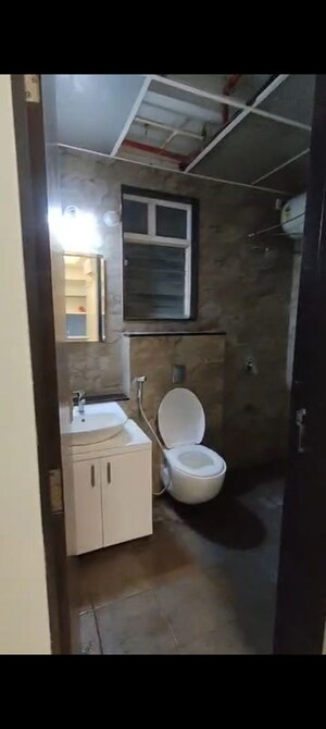 Bathroom in 2 BHK Apartment at Nyati Elysia, Kharadi – for Rent