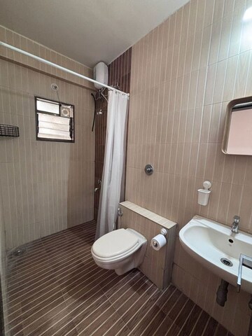 Bathroom in 2 BHK Apartment at Siddhivinayak Echoing Greens, Wakad – for Rent