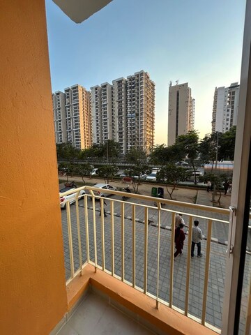 Balcony in 1 BHK Apartment at Wave Dream Homes, Wave City – for Rent