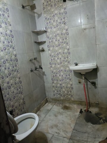 Bathroom in 2 BHK Builder Floor at New Ashok Nagar – for Sale