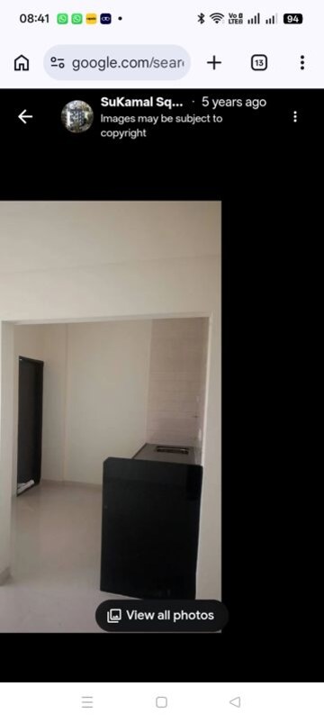 Furnished Amenities in 1 BHK Apartment at Khinvasara Sukamal Square, Thergaon – for Rent